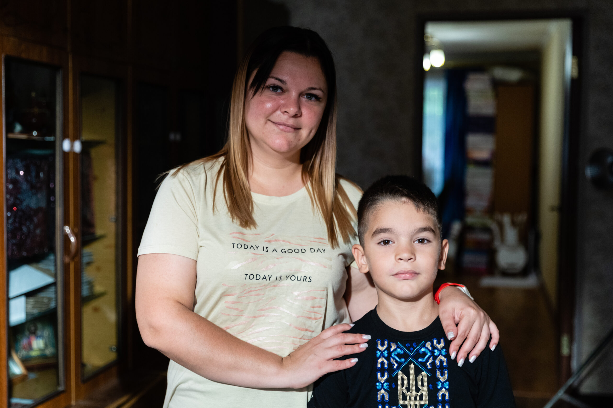 CH11153973_Danylo (7) with his mother Tetiana